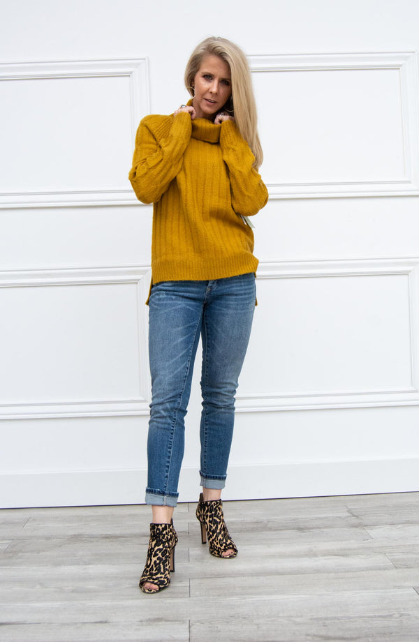 Dijon Cable Knit Sweater