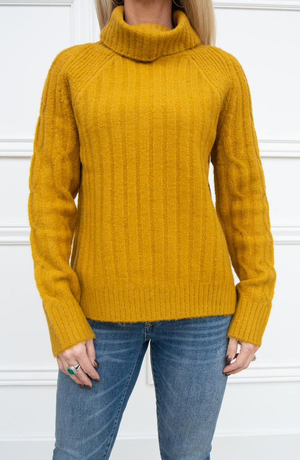 Dijon Cable Knit Sweater