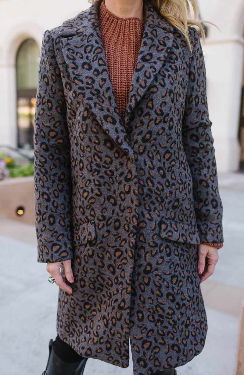 The Hadley Leopard Coat
