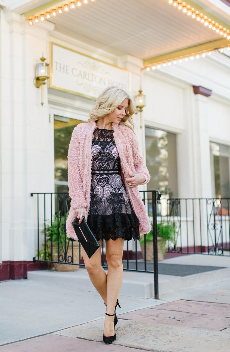 Layer Cake Lace Ruffle Dress Trinity Clothing Layer Cake Lace Ruffle Dress Trinity Clothing