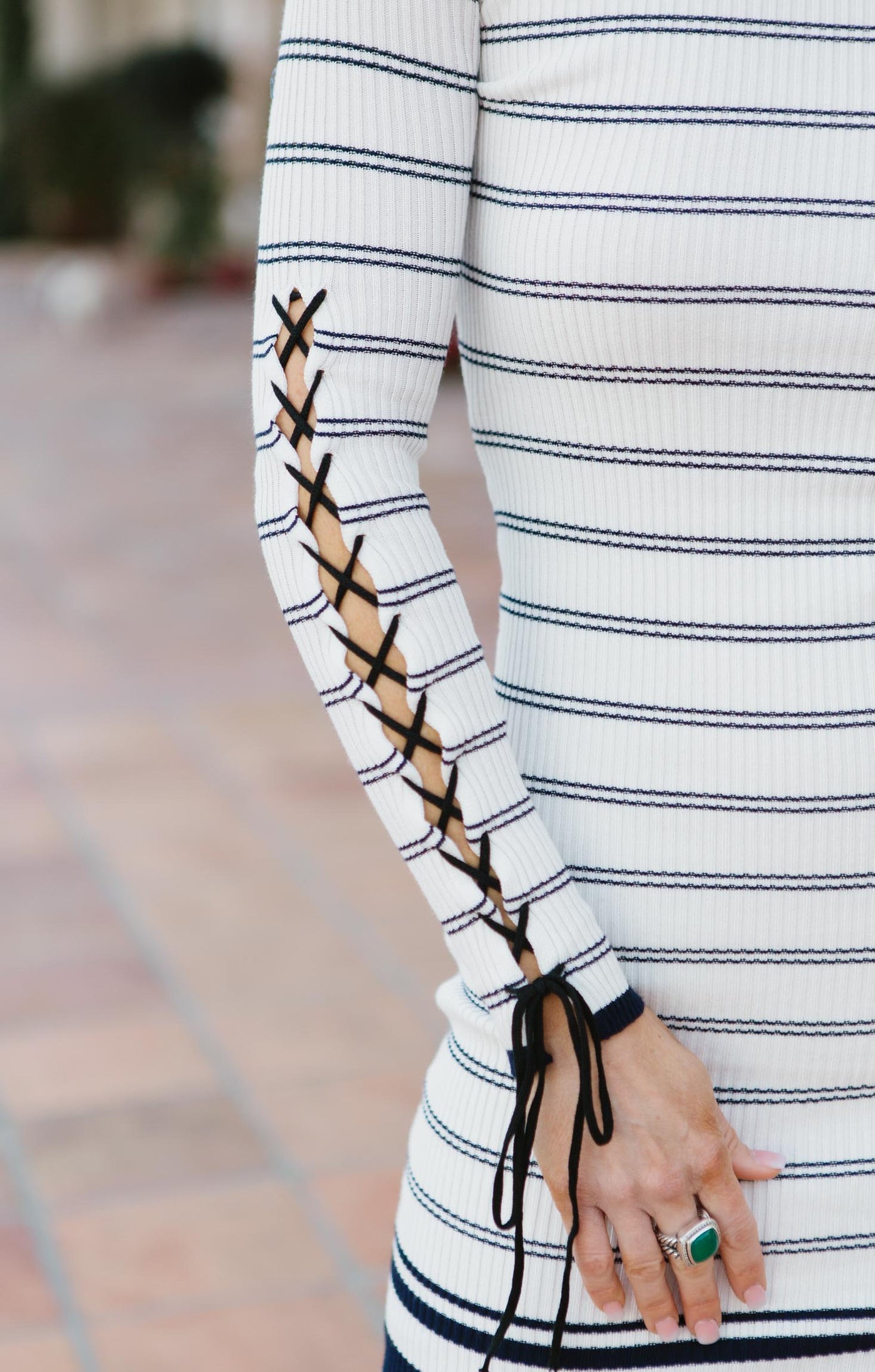Marissa Striped Sweater Dress FINAL SALE – Trinity Clothing