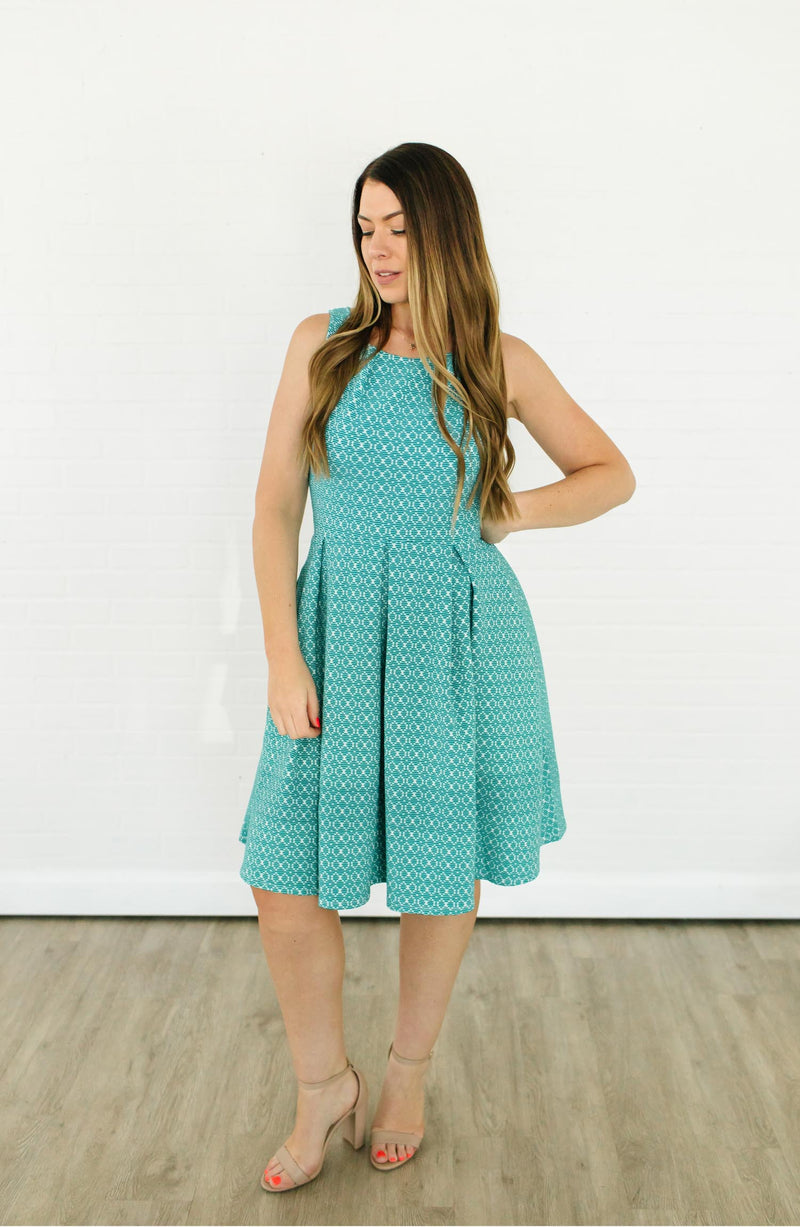 Anita Fit-and-Flare Dress FINAL SALE Trinity Clothing Anita Fit-and-Flare Dress FINAL SALE Trinity Clothing